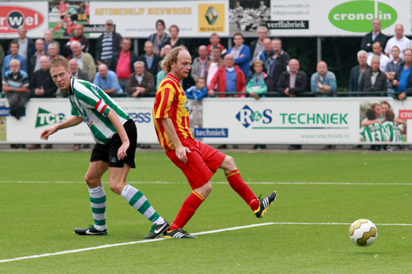SC Genemuiden - Go Ahead Kampen. (Foto Helmich Lubberts).